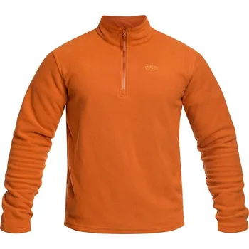Pánská mikina Fleecová Mikina mikina fleecová Highlander Outdoor Ember Fleece Top Dýňově Oranžová S