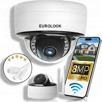 IP kamera Venkovní IP WiFi kamera otočná 8MPX s detekcí pohybu