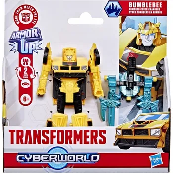 Figurka Figurka Bumblebee z kolekce Transformers CYBERWORLD Armored Cyber Changers
