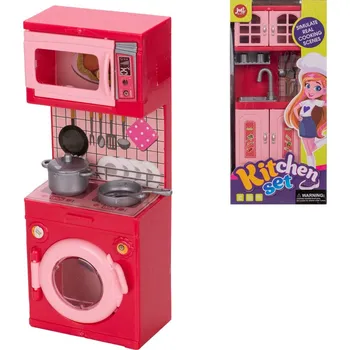 Dětská kuchyňka Mikro trading Kuchyňka pro panenky - 20 cm - 2 druhy