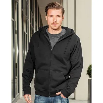 Pánská móda Build Your Brand Masivní mikina na zip Barva: Žlutá, Velikost: 4XL G_BY012