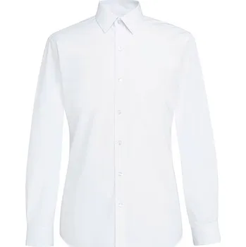 Pánská košile Brook Taverner Pánská slim fit košile Vulcan s dlouhým rukávem Barva: white, Velikost: 15 (38) G_BR7889