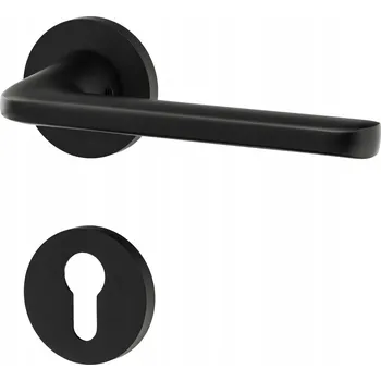 Dveřní kování Interiérová klika QRS Štítek kulatý, Rozeta pro vložku