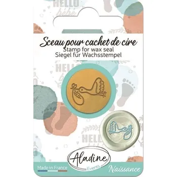 Dětské razítko Aladine 70170 Pečeť Čáp