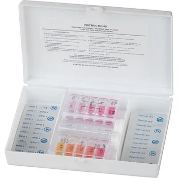 Bazénová chemie Tester vody Strend Pro Pool 2306757, tabletový pH/Cl, bazénový