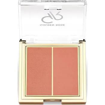Tvářenka Lisovaná tvářenka růžová Golden Rose ICONIC BLUSH DUO SOFT PINK 6 g