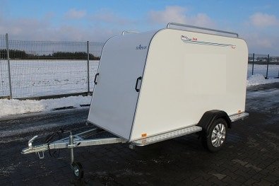 TOMPLAN Skříňový přívěs Mini Cargo TF 4 S PLUS 750kg (bez oken)