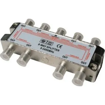 Příjem digitálního pozemního vysílání SAR-08P Sat.rozbočovač 8x 5-2500MHz 8xDC