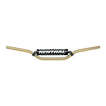 Řídítka RENTHAL řidítka 7/8 (22mm) MX HANDLEBAR GOLD RC PADDED barva zlatá houba (RENTHAL řidítka 7/8 (22mm) MX HANDLEBAR GOLD RC PADDED barva zlatá houba)
