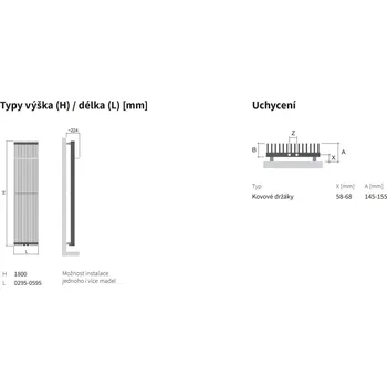 Madlo do koupelny Madlo chromované 595 mm O15MN80-62