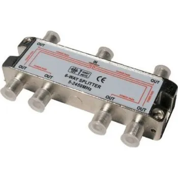 Anténní zesilovač SAR-06P Sat.rozbočovač 6x 5-2500MHz 6xDC