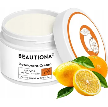 DEODORANT V KRÉMU CITRON POMERANČ PŘÍRODNÍ ANTIPERSPIRANT 50 ML