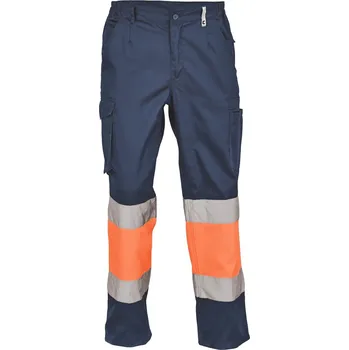 Pracovní obuv Cerva Bilbao Pánské pracovní kalhoty 03520008 navy/oranžová 64