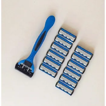 Holítko Holicí strojek se 6 břity 6 hlavic