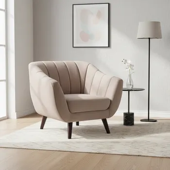 Obývací pokoj Signal Křeslo ELITE Velvet 1 | béžová