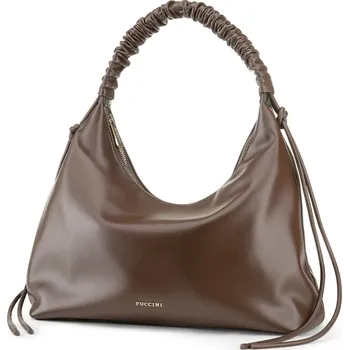 PUCCINI kabelka eko kůže hnědá