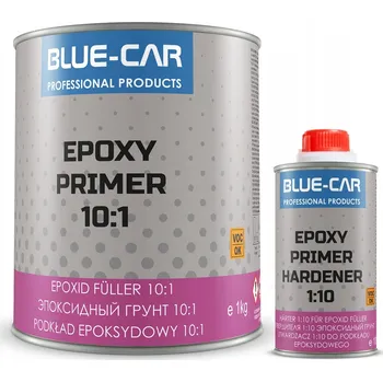 Penetrace Základní Nátěr podložka BLUE-CAR 1 kg + 0,1 kg 10:1 šedá