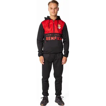 SL BENFICA SL Benfica tepláková souprava pánská 23/24 XL ČERNÁ|ČERVENÁ