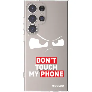 Pouzdro na mobilní telefon Picasee silikonový průhledný obal pro Samsung Galaxy S24 Ultra S928B 5G - Cloudy Eye - Transparent