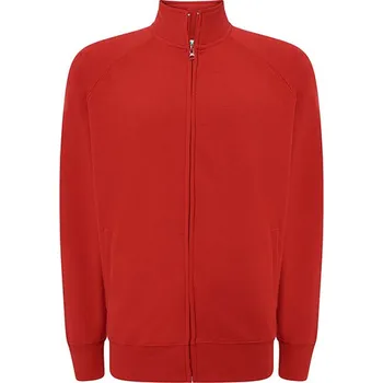 Oblečení a móda JHK Celorozepínací mikina Barva: red, Velikost: S G_JHK401
