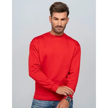 Pánská mikina JHK Unisex mikina Barva: Šedá, Velikost: XL G_JHK321