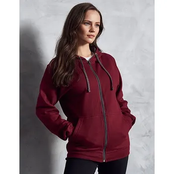 Pánská mikina Just Hoods Varsity Zoodie Barva: Modrá, Velikost: L G_JH053