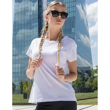 Build Your Brand Dámské boxerské tričko Barva: Bílá, Velikost: XXL G_BY052