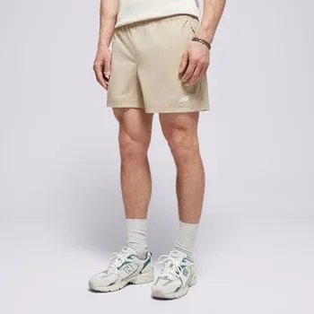 Pánské kraťasy New Balance Šortky Athletics Stretch Woven Short Béžová L
