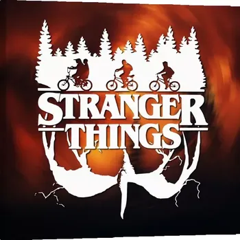 Obraz Sablio Obraz Stranger Things Glow - 50x50 cm