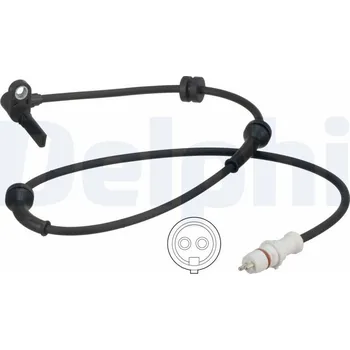 Přislušenství brzdového systému Snímač, počet otáček kol DELPHI SS20608