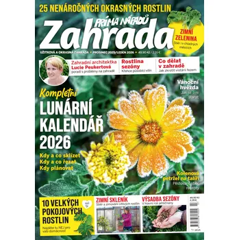 Časopis Zahrada prima nápadů - předplatné časopisu - Roční