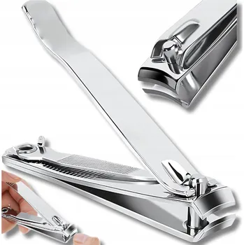 Profesionální kleštičky na nehty z oceli s pilníkem