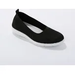 Baleríny z prodyšné síťoviny černá 42