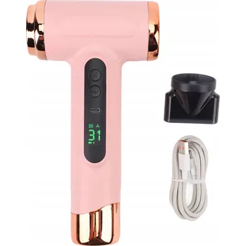 Péče o vlasy růžový Bezdrátový fén na vlasy 15000 mAh Přenosný akumulátor USB