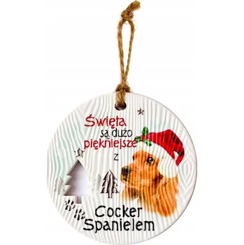 Přívěsek Keramická závěska CEZ-011 BN (Kokršpaněl)