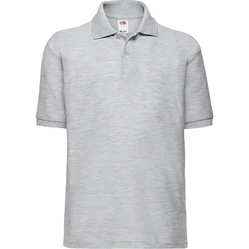 Chlapecké kalhoty Fruit of the Loom Dětské Polo 65/35 Barva: heather grey, Velikost: 164 G_F502K