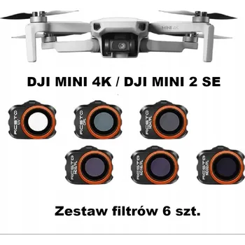 Dron Velká Sada 6 ks ND CPL UV Filtrů PRO DRON DJI MINI 4K / DJI MINI 2 SE
