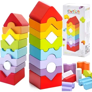 ostatní stavebnice Dřevěná věž třídič stavebnice Cubika LD 10