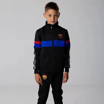 FC BARCELONA Tepláková souprava FC Barcelona 24/25 - Dětské 8 LET ČERNÁ