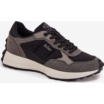 Pánská běžecká obuv Pánské sportovní tenisky Lee Cooper LCJ-25-03-3796 Barva: Stříbrná, Velikost: 45