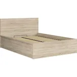 Postel 140 Tetrix B - Black Red White - BRW Dub Sonoma 149x95 cm