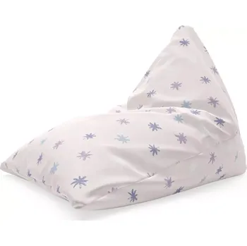 Sedací pytel Sablio Sedací vak Triangl Barevné hvězdy: 120 x 100 x 100 cm