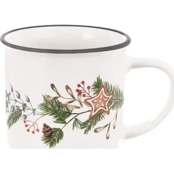 keramický hrnek 330 ml se zimním motivem