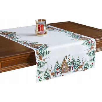 ubrus VÁNOČNÍ BĚHOUN NA STŮL 60x120 cm - DEKORACE NA VÁNOČNÍ SVÁTKY