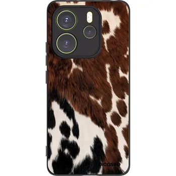 Pouzdro na mobilní telefon Picasee silikonový černý obal pro Xiaomi Redmi Note 14 4G - Rust