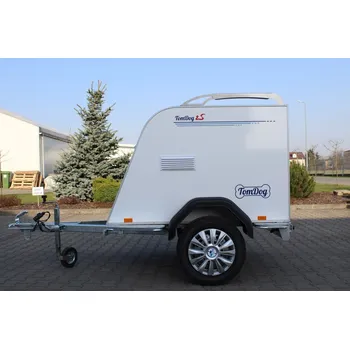 Přívěs k motorovému vozidlu TOMPLAN Přívěs pro přepravu psů DOG 2 SP 750kg