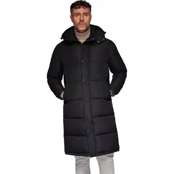 Pánský zimní kabát Ombre OM-JALJ-0309 černý