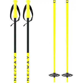 Sjezdová hůlka Hůlky Oneway FR 16 NEON YELLOW 2025/26 125 žlutá