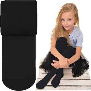 Dámské punčochy BE SNAZZY dětské punčocháče černé, polyamid, velikost 128