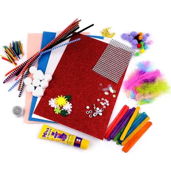 kreativní sada Kreativní sada dětské tvoření - 2 mix variant přírodní